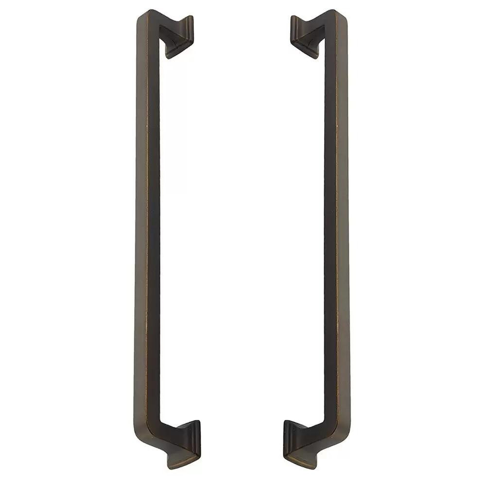  Schaub Menlo Park 15" BACK TO BACK PAIR Appliance Pulls (381mm) Center to Center Pulls 