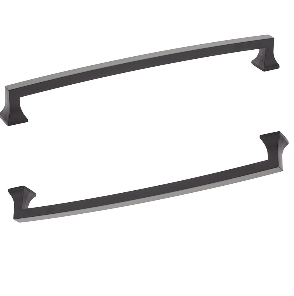 Schaub Menlo Park Arched 15" BACK TO BACK PAIR Appliance Pulls (381mm) Center to Center Pulls