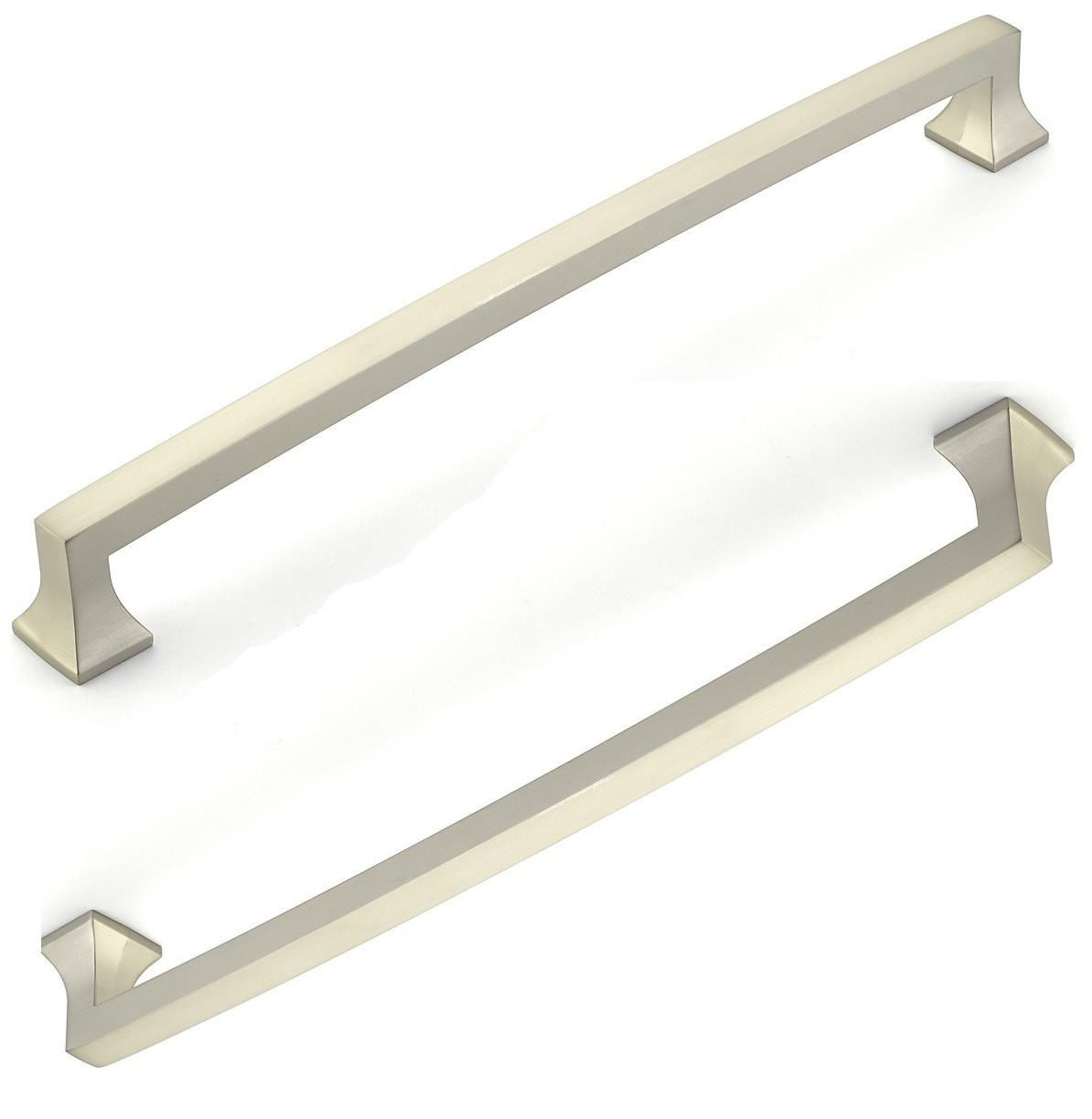  Schaub Menlo Park Arched 15" BACK TO BACK PAIR Appliance Pulls (381mm) Center to Center Pulls 