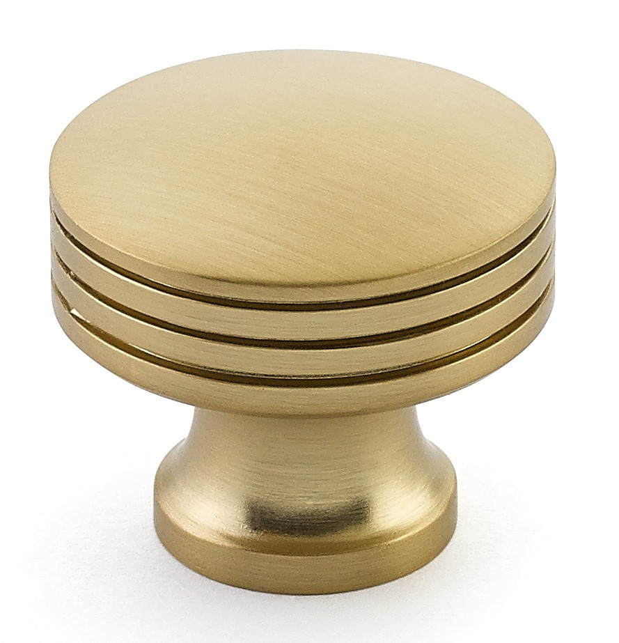 Schaub Menlo Park Series Round and Grooved 1-1/4" Knobs