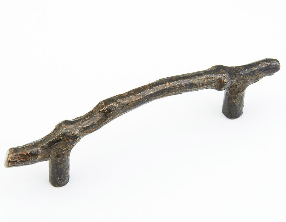Schaub Mountain Twig Design Pull  4" Centeer to Center