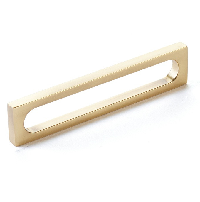 Schaub Cafe Pull Modern Oval Slot 5"(127mm) Center to Center