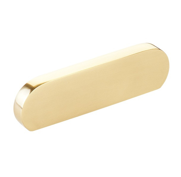 Schaub Cafe Pull Modern Oval Solid Face 3"(76mm) Center to Center