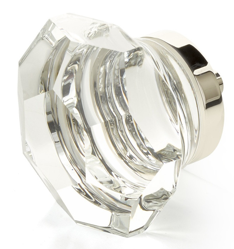 Schaub City Lights 54 Series 1-3/4" Diameter Faceted Dome Glass Cabinet Knobs