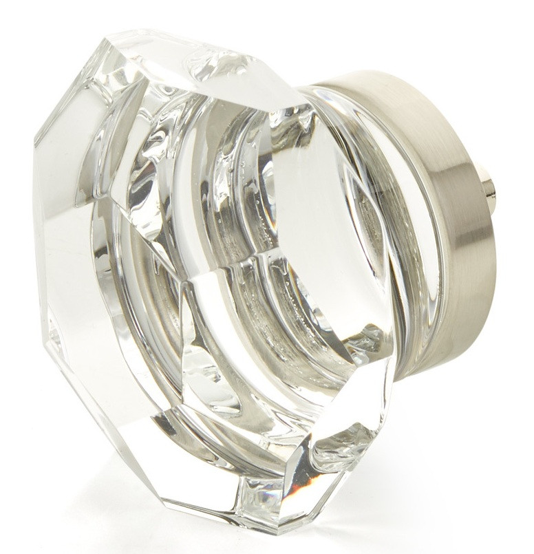 Schaub City Lights 54 Series 1-3/4" Diameter Faceted Dome Glass Cabinet Knobs