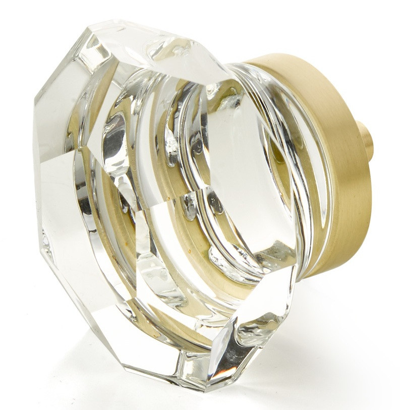 Schaub City Lights 54 Series 1-3/4" Diameter Faceted Dome Glass Cabinet Knobs