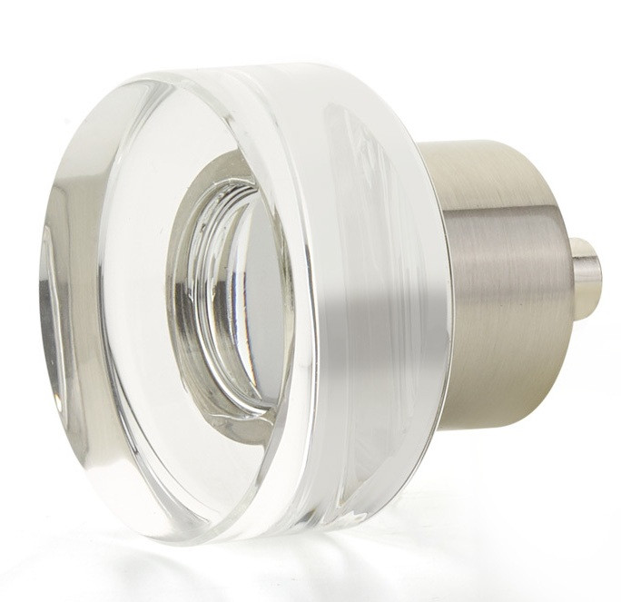 Schaub City Lights 56 Series 1-3/8" Diameter Round Glass Cabinet Knobs