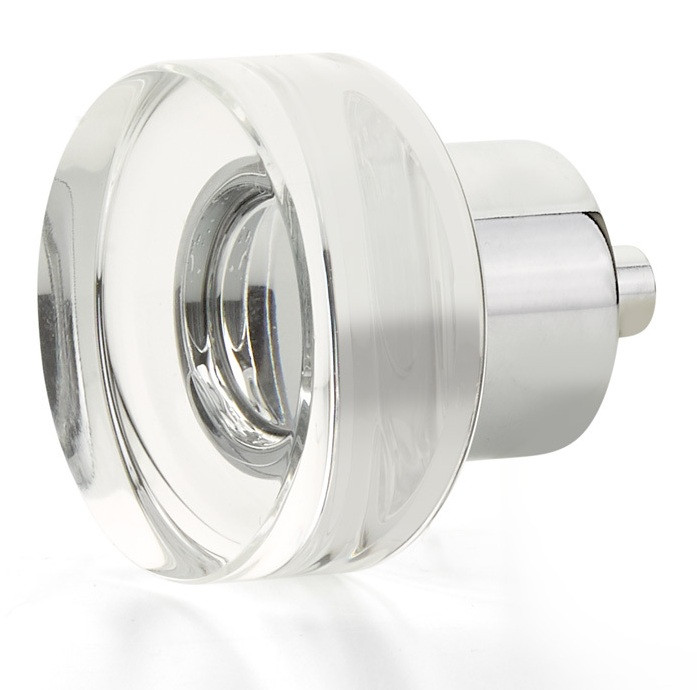 Schaub City Lights 56 Series 1-3/8" Diameter Round Glass Cabinet Knobs