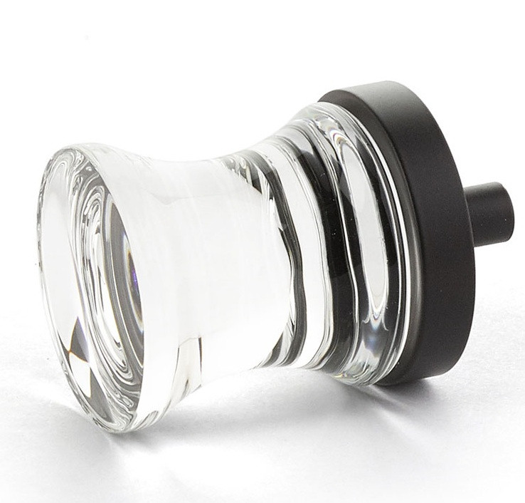 Schaub City Lights 76 Series 1-1/8" Diameter Concave Glass Cabinet Knobs