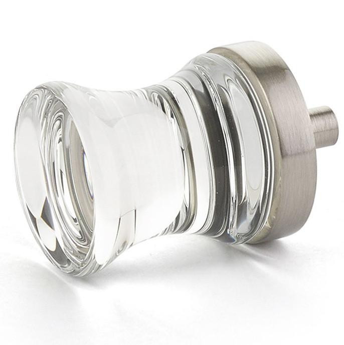  Schaub City Lights 76 Series 1-1/8" Diameter Concave Glass Cabinet Knobs 