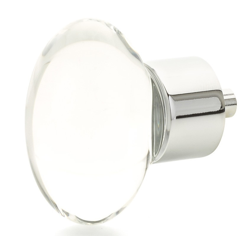 Schaub City Lights 60 Series 1-3/4" Diameter Oval Glass Cabinet Knobs