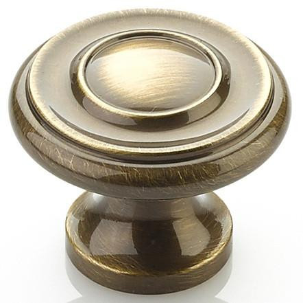  Schaub Colonial and Traditional 1-1/4" Diameter Stepped Round Knobs 