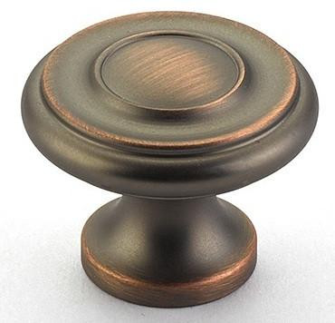  Schaub Colonial and Traditional 1-1/4" Diameter Stepped Round Knobs 
