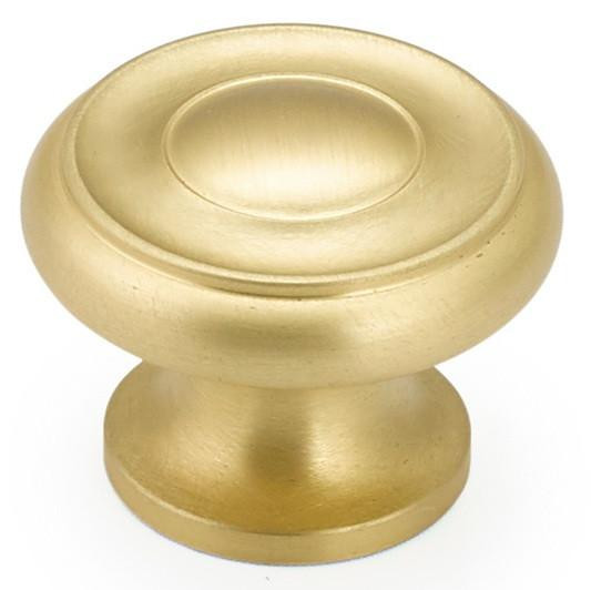  Schaub Colonial and Traditional 1-1/2" Diameter Stepped Round Knobs 