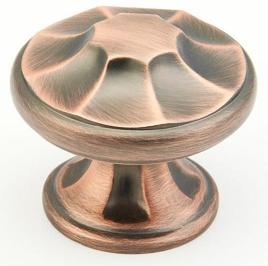  Schaub Empire 1-3/8" Diameter Round Dish Faced Knobs 