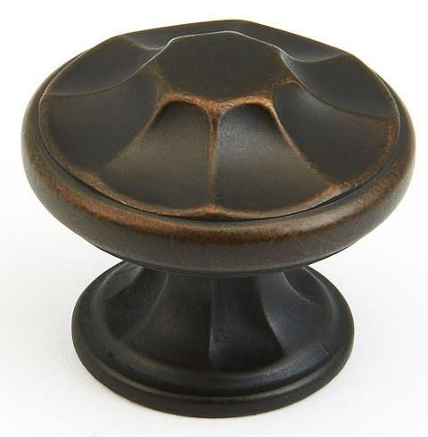  Schaub Empire 1-3/8" Diameter Round Dish Faced Knobs 