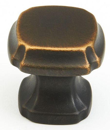 Schaub Empire 1-3/8" Diameter Square Dish Faced Knobs