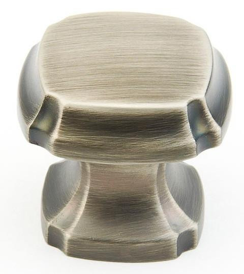  Schaub Empire 1-3/8" Diameter Square Dish Faced Knobs 