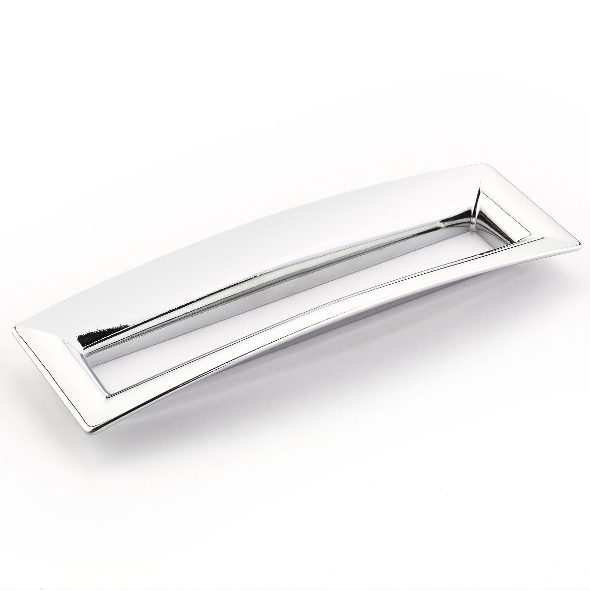  Schaub Finestrino Pull,  Flared Rectangle, Overall: 7" x 2-1/8", 6-5/16" (160mm) center to center 