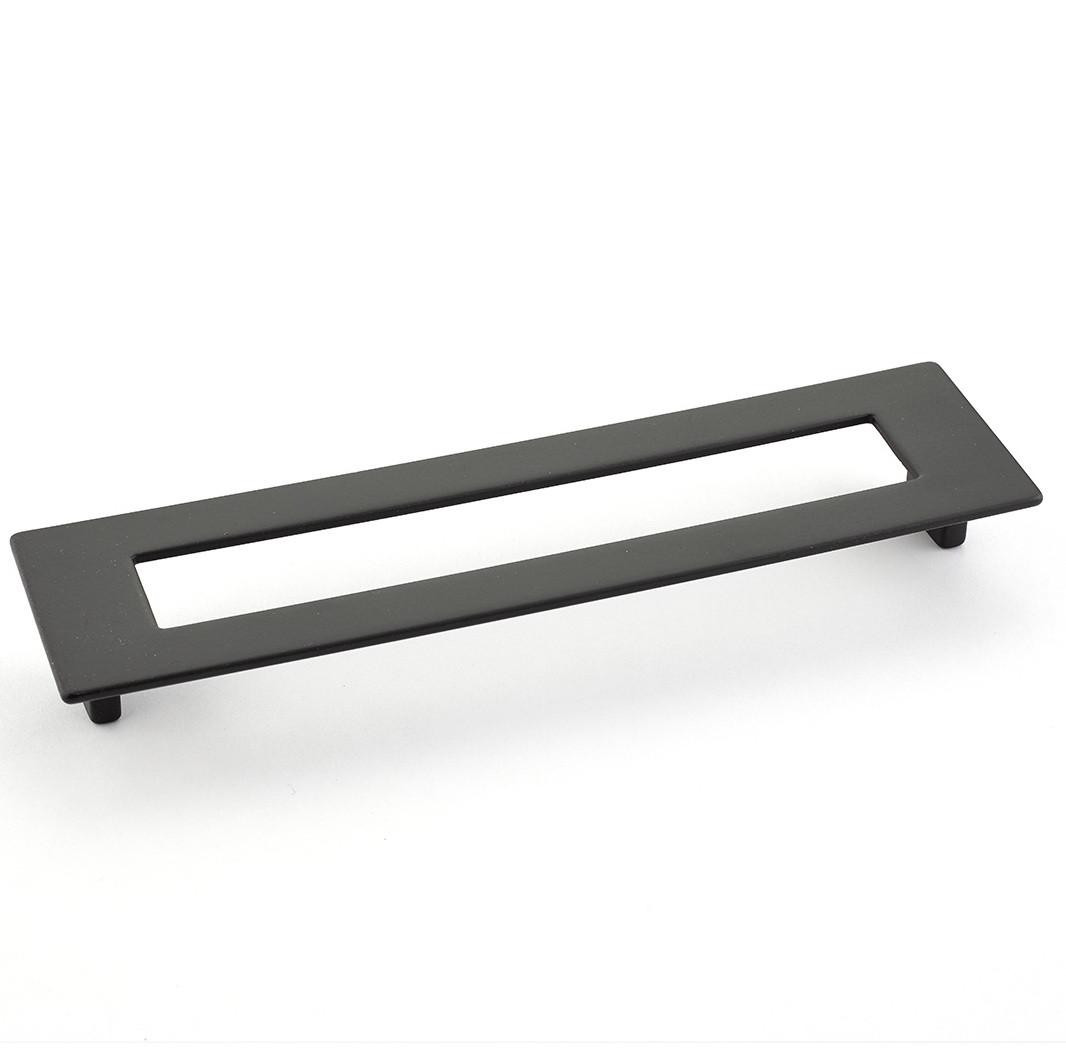  Schaub Finestrino Pull, Flat Rectangle, Overall: 8-1/2" x 2-1/8", 7-9/16" (192mm) center to center 