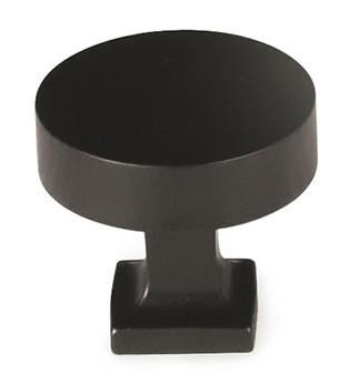  Schaub Haniburton Round Knob with Square Base, 1-1/4" diameter 