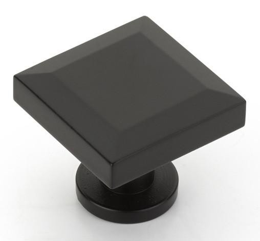  Schaub Heathrow Square Knobs 1-1/4" Diameter 