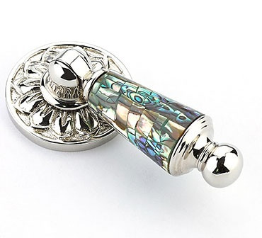 Schaub Imperial Shell,Symphony Pendant Pull, Polished Nickel, 2-3/4" Overall Length