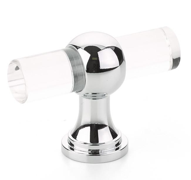  Schaub Lumiere Transitional Tee Knobs 2" Overall Length 