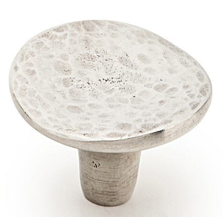 Schaub Martello Round Knob 1-3/4" diameter, Natural - Unlacquered Living Finish