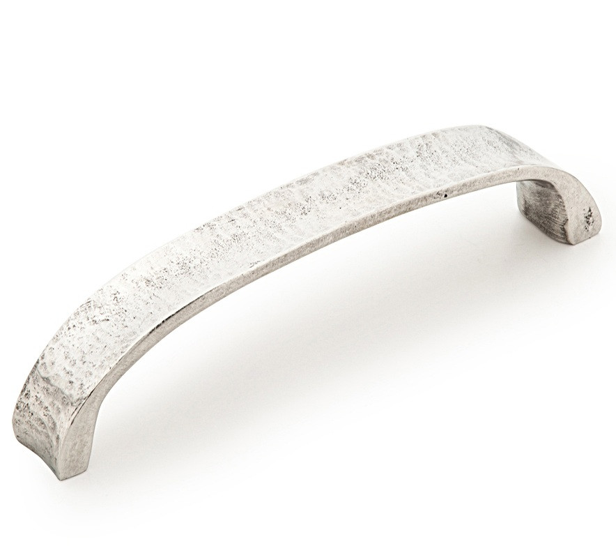 Schaub Martello, Pull, Rounded End Arched, 6-5/16" 160mm center to center, Natural - Unlacquered Living Finish