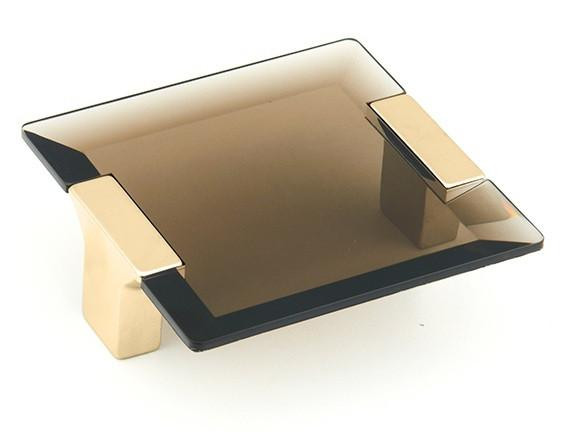  Schaub Positano Square Pull 2-1/2" Center to Center 