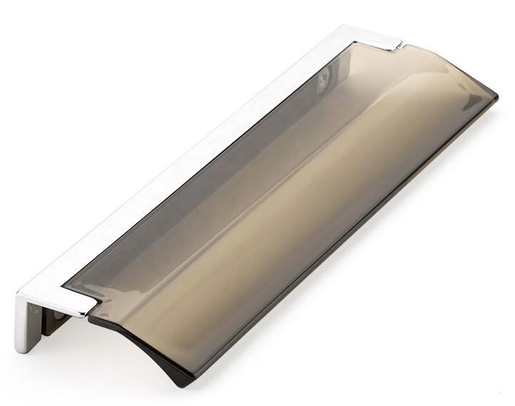  Schaub Positano Edge Pull 5-1/16" Center to Center 6-1/4" Overall Width 