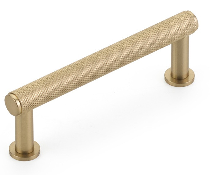 Schaub Pub House Knurled Pull Bar Style 3-1/2" Center to Center