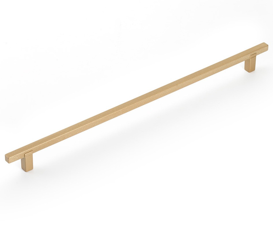 Schaub Schaub Quadrato Knurled Pull Bar Style Square 12-39/64" (320mm)" Center to Center