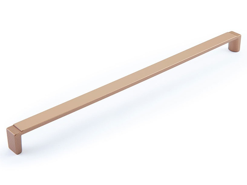 Schaub Quadrato Flat Wide Knurled Post Smooth Face Pull Square  12-5/8" (320mm) Center to Center