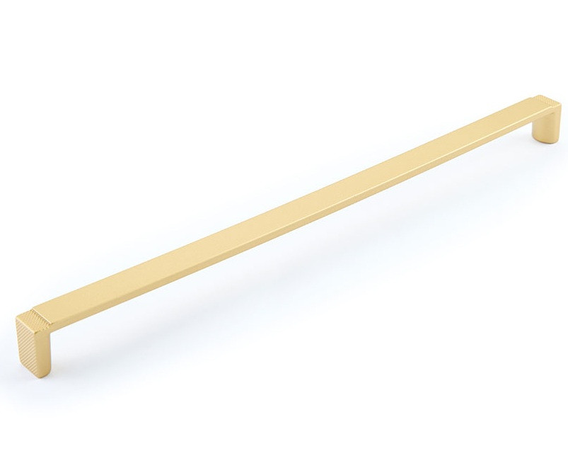 Schaub Quadrato Flat Wide Knurled Post Smooth Face Pull Square  12-5/8" (320mm) Center to Center