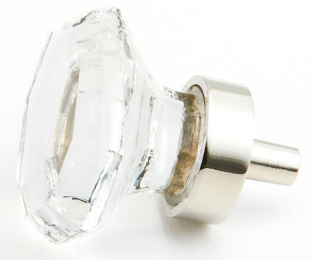 Schaub Stargaze 71 Series 1-1/4" Diameter Faceted Round Crystal Cabinet Knobs