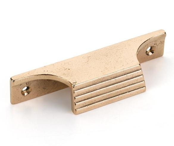  Schaub Stradella  Edge Pull 4"Center to Center Cast Bronze material 