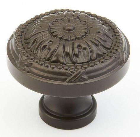  Schaub Symphony Elegance Versailles Solid Brass 1-1/4" Round Knob 