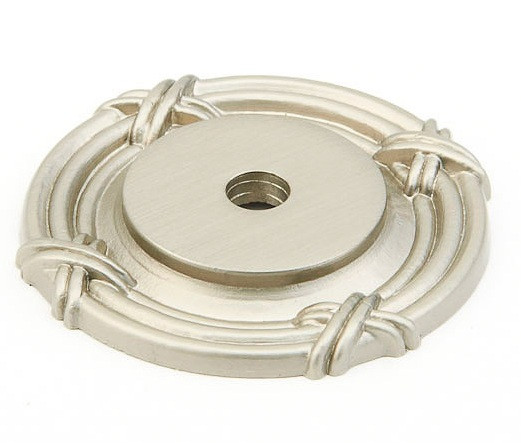 Schaub Symphony Elegance Versailles Solid Brass Knob Backplate