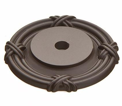  Schaub Symphony Elegance Versailles Solid Brass Knob Backplate 