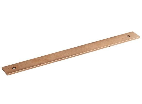  Schaub Vinci Cast Bronze Backplate  for Appliance Pulls 12" Center to Center 