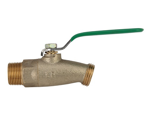 Aqualine Lead Free Quarter Turn Male Pipe Thread x Garden Hose Ball Valves HBQT