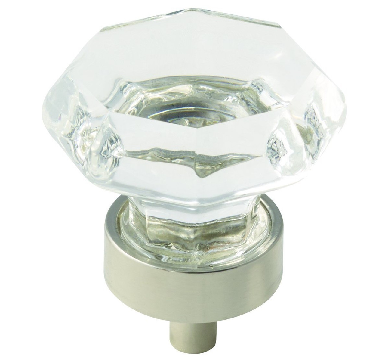 Amerock TRADITIONAL CLASSICS Glass 1-5/16in(33mm) Diameter Knob BP55268