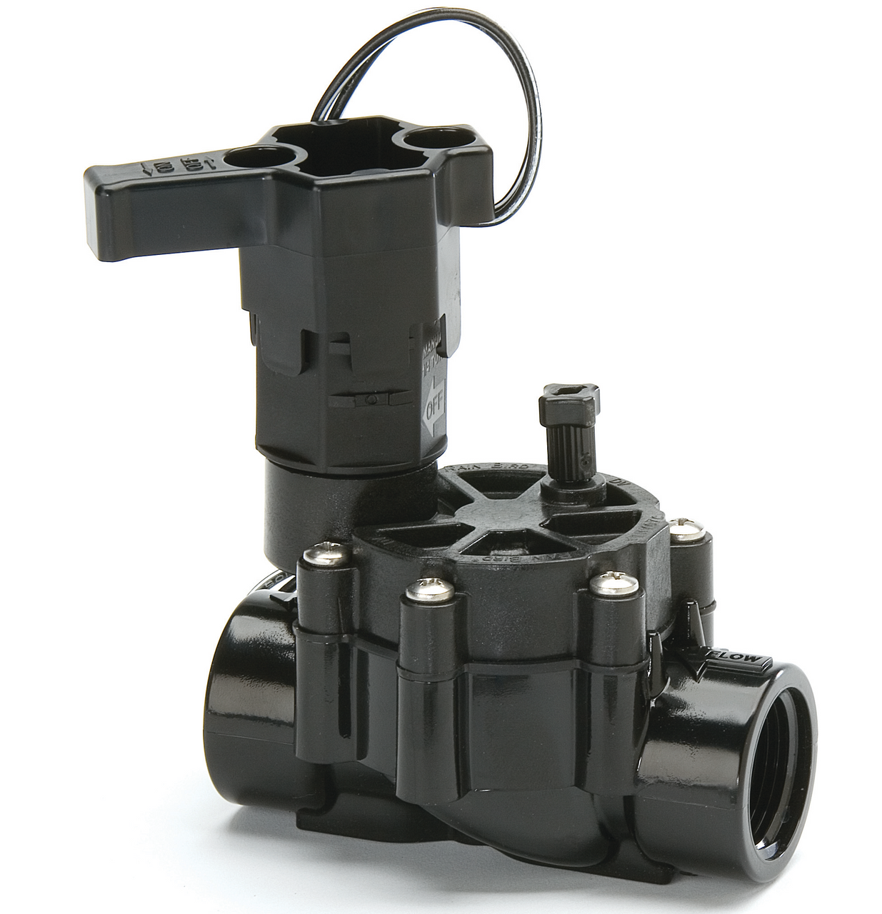 RainBird 100DV 1 in. DV Series Inline Plastic Residential Irrigation Valve - NPT Threads