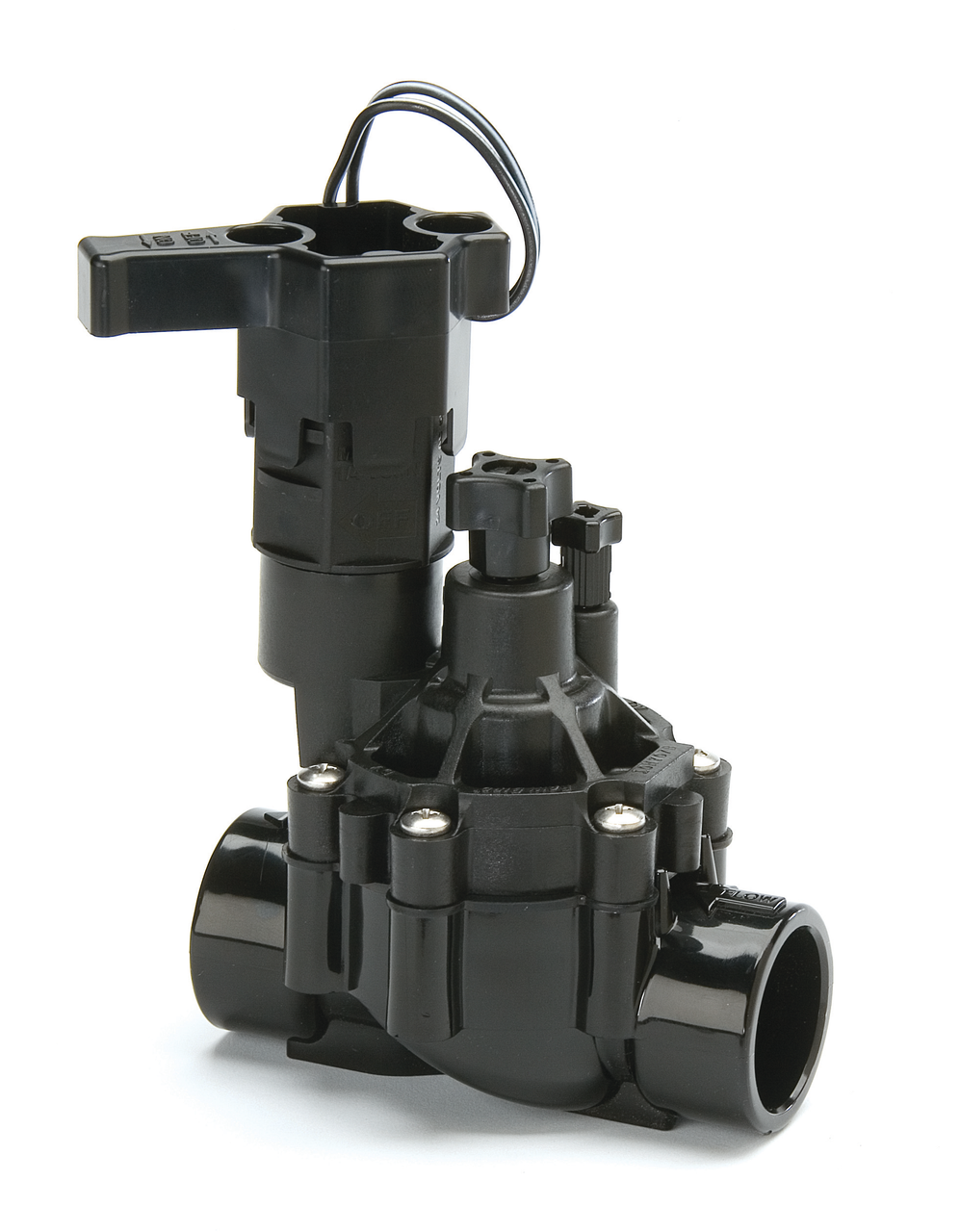 100DVF-SS - 1 in. DV Series Inline Plastic Residential Irrigation Valve - 1" SxS With Flow Control