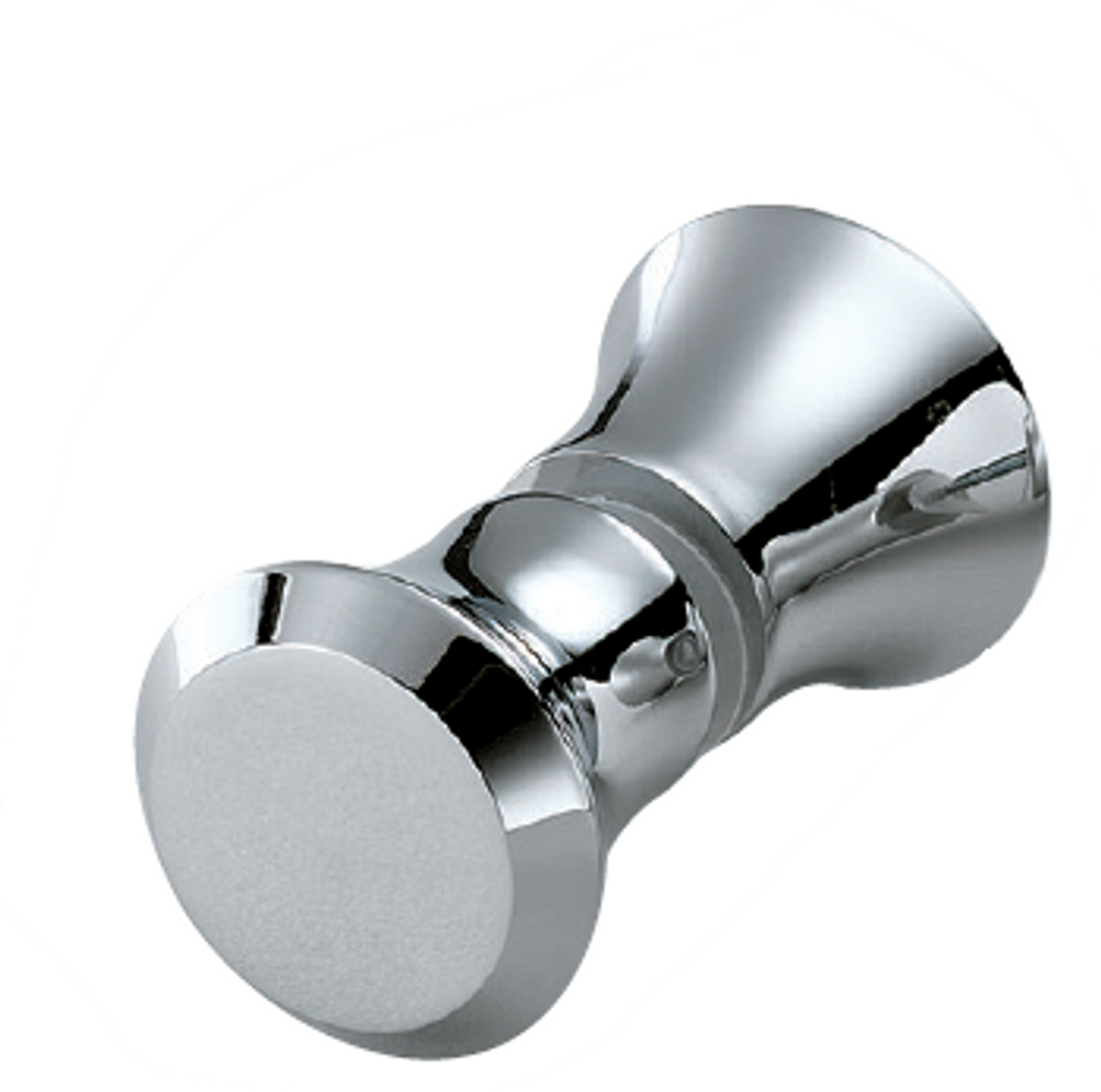 Sugatsune DG-BT2 SERIES BACK TO BACK GLASS DOOR KNOB SOLID BRASS SATIN CHROME AND CHROME FINISHES