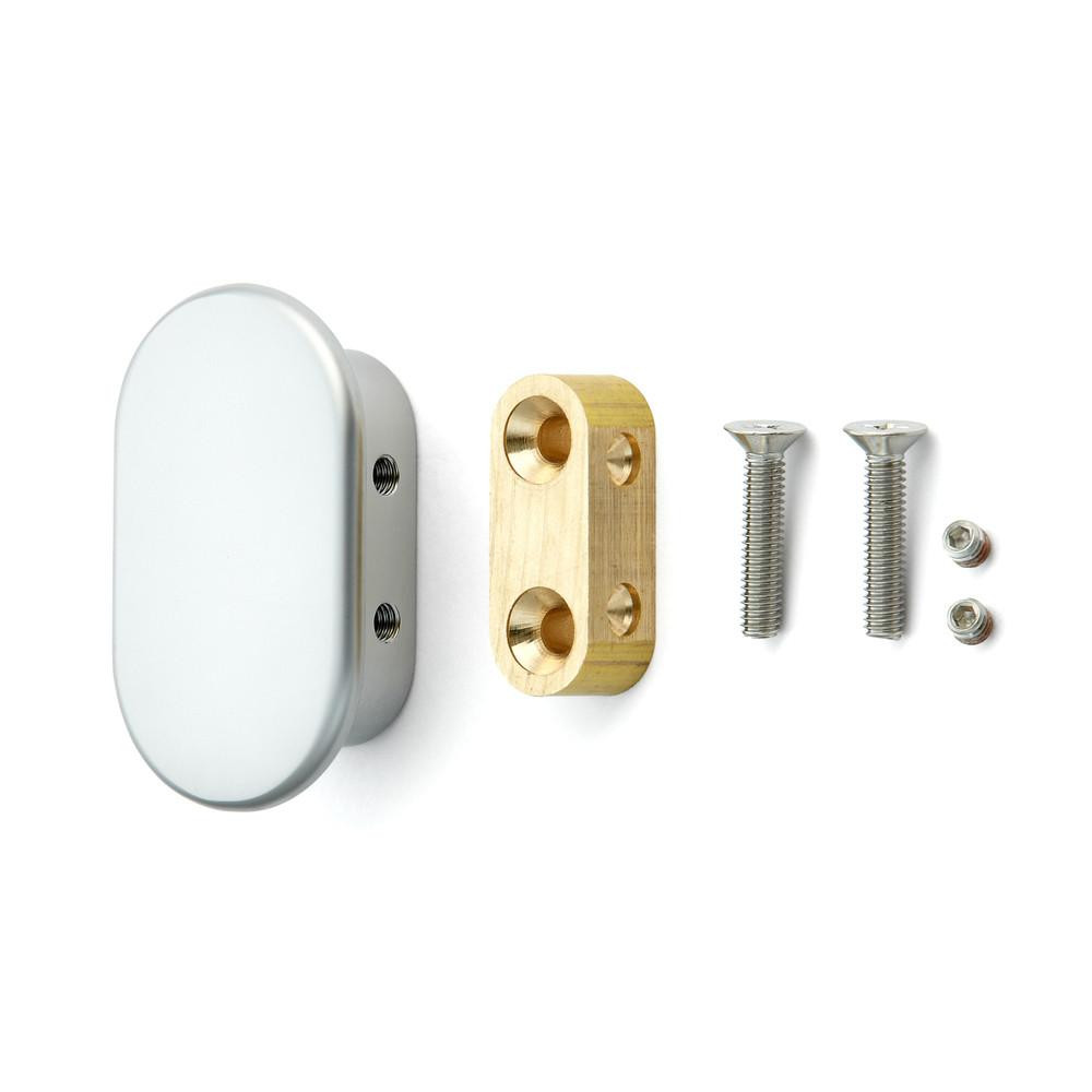  Sugatsune DW-50N SERIES SOLID BRASS KNOB IN MATTE CHROME FINISH 