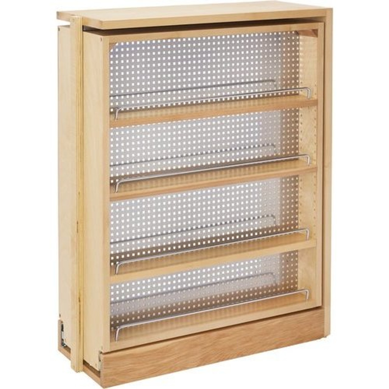 Rev-A-Shelf Filler Pullout Organizer w/Stainless Steel Panel for Wall  Cabinets (434-WF Series)