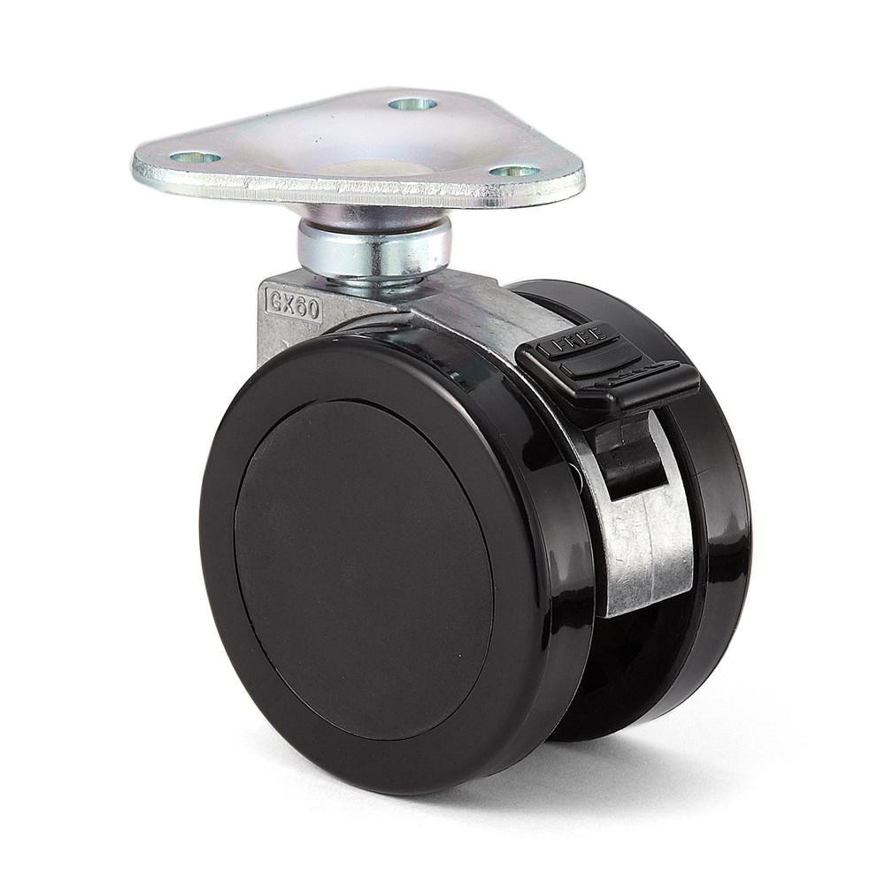  Sugatsune GX-60-PS, GX-60-P TWIN WHEEL CASTER (PLATE TYPE) 